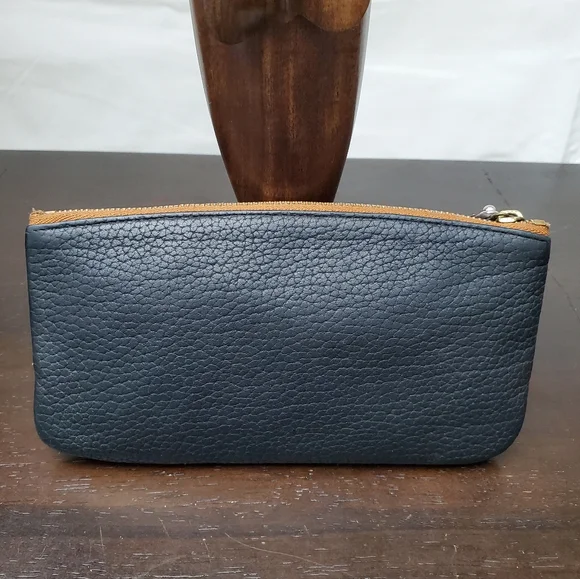 Dooney & Bourke Black and Tan Cosmetic Bag - Picture 2 of 13